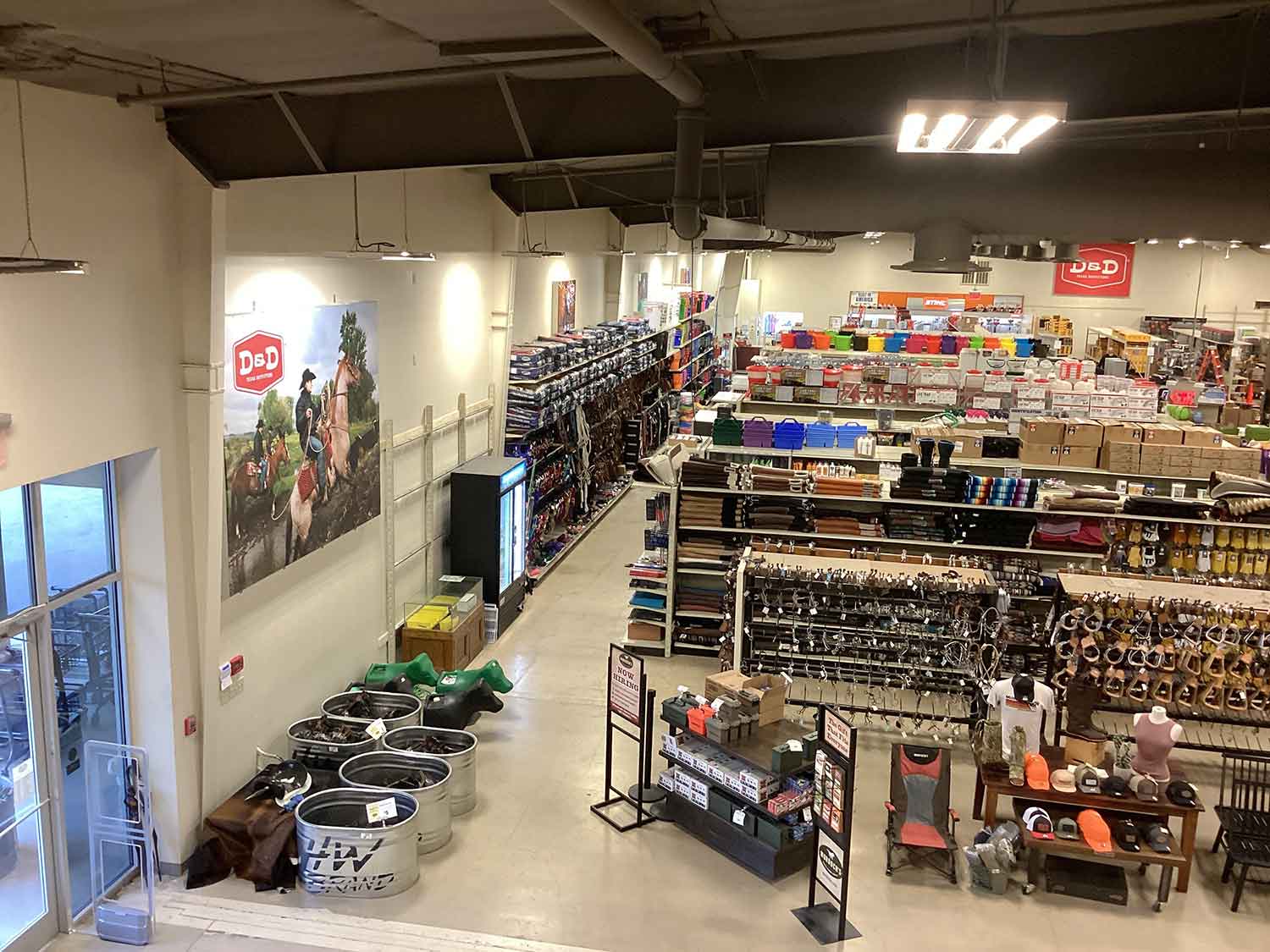 Completed commercial interior by Sword Construction in Seguin, Texas